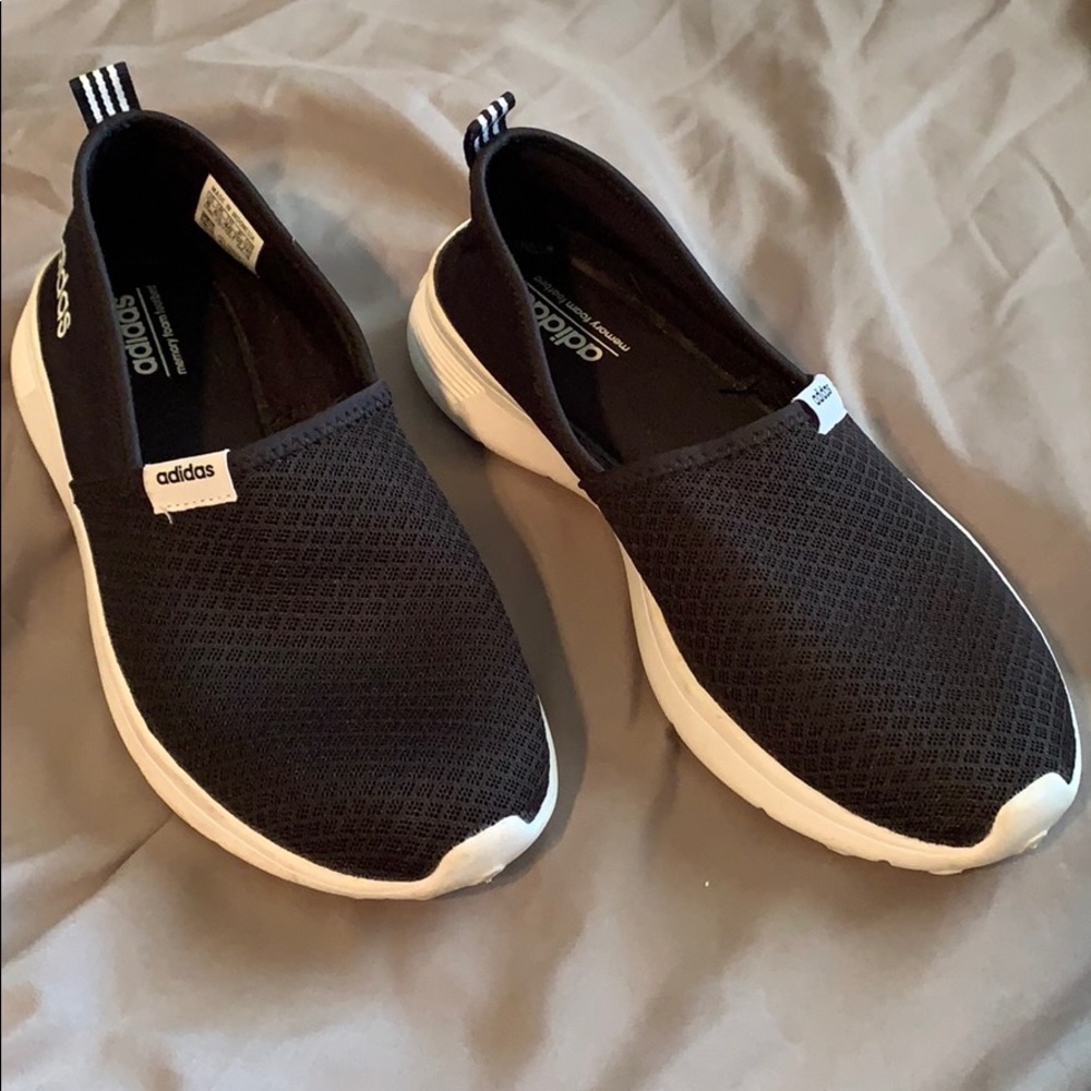 Women’s Adidas slip on shoes with Memory foam